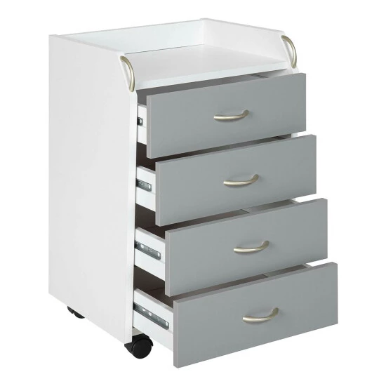 Bestpreis ⭐ Inter Link Rollcontainer Printi 40 X 36 X 65 Cm, Grau/weiß 🛒 5 Bestpreis ⭐ Inter Link Rollcontainer Printi 40 X 36 X 65 Cm, Grau/weiß 🛒 – Bild 3