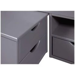 Neu 🎉 Inter Link Jugendbett Massivholzbett Till 90 X 200 Kiefer Grau Lackiert 👍 -Günstiges Interlink Geschäft unnamed file 1121