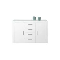 Schlussverkauf 🎉 Inter Link Kommode CORBET 2T4S Weiss Glanz ✔️ -Günstiges Interlink Geschäft unnamed file 1165