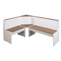 Bestes Angebot 💯 Inter Link Eckbank Westerland 30.2 Weiss-sepia 🌟