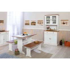 Billig 😍 Inter Link Sitzbank Westerland 32.2 Weiss-sepia 🔥