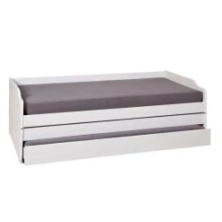 Beste Bewertungen von ⭐ Inter Link 3 In 1 Funktionscouch Gästebett Mit 3 Liegeflächen Lotar Massivholz Weiss 90 X 200 Cm Inkl. 2 X Lattenrost 👍