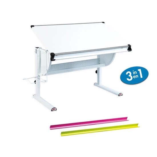 Top 10 🔔 Inter Link Ergonomischer Schreibtisch Schühlerschreibtisch Kindertisch Matts 3 In 1 Weiss Höhenverstellbar Neigbar ✔️ 3 Top 10 🔔 Inter Link Ergonomischer Schreibtisch Schühlerschreibtisch Kindertisch Matts 3 In 1 Weiss Höhenverstellbar Neigbar ✔️