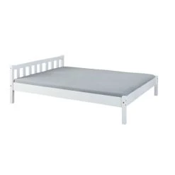 Am billigsten 😉 Inter Link Bett Doppelbett Vilmar 140 X 200 Cm Weiss Massivholz Schlafzimmer ⭐