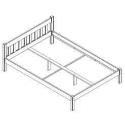 Am billigsten 😉 Inter Link Bett Doppelbett Vilmar 140 X 200 Cm Weiss Massivholz Schlafzimmer ⭐ -Günstiges Interlink Geschäft unnamed file 155