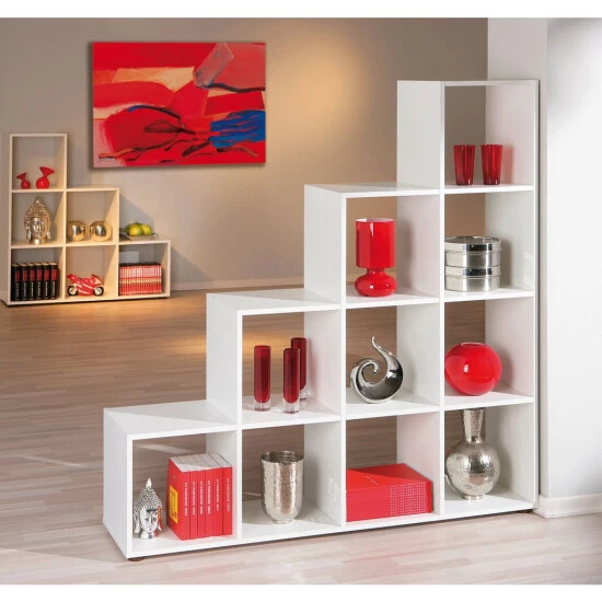 Bestpreis 👏 Inter Link Raumteiler Regal Bücherregal Wandregal Aktenregal Wohnzimmer Caboto 10 Weiß 10 Fächer 🌟 4 Bestpreis 👏 Inter Link Raumteiler Regal Bücherregal Wandregal Aktenregal Wohnzimmer Caboto 10 Weiß 10 Fächer 🌟 – Bild 2