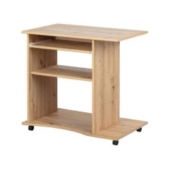 Neu 🌟 Inter Link Schreibtisch Mika Eiche Artisan Nachbildung 80 X 50 X 75 Cm 😍