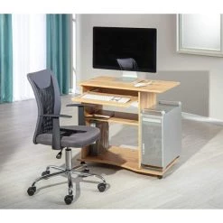 Neu 🌟 Inter Link Schreibtisch Mika Eiche Artisan Nachbildung 80 X 50 X 75 Cm 😍 -Günstiges Interlink Geschäft unnamed file 310