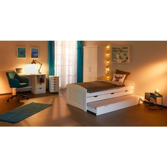 Top 10 😉 Inter Link Rollcontainer Simon Massiv Weiss 6 Schubladen 👍 4 Top 10 😉 Inter Link Rollcontainer Simon Massiv Weiss 6 Schubladen 👍 – Bild 2