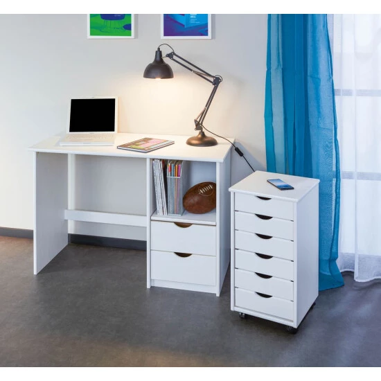 Top 10 😉 Inter Link Rollcontainer Simon Massiv Weiss 6 Schubladen 👍 6 Top 10 😉 Inter Link Rollcontainer Simon Massiv Weiss 6 Schubladen 👍 – Bild 4