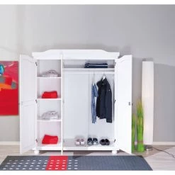 Coupon 🥰 Inter Link Schrank Kleiderschrank Schlafzimmerschrank Schlafzimmer Bastian Massivholz Weiß 🌟 -Günstiges Interlink Geschäft unnamed file 335