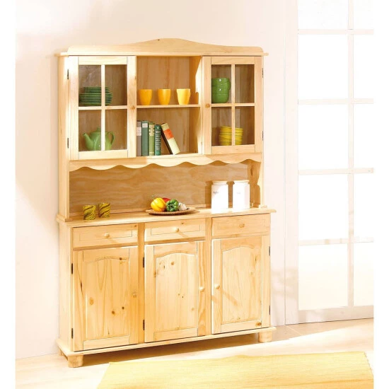Beste Bewertungen von ❤️ Inter Link Buffet Vitrine Anrichte Buffetschrank Toscana Massivholz Natur 5 Türen 3 Schubladen ❤️ 7 Beste Bewertungen von ❤️ Inter Link Buffet Vitrine Anrichte Buffetschrank Toscana Massivholz Natur 5 Türen 3 Schubladen ❤️ – Bild 5