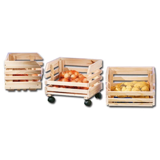 Budget 😀 Inter Link Küchenwagen Stapelkiste Aufbewahrungsbox Fruits Küche Keller Vorratsraum Rollen Klein 🛒 4 Budget 😀 Inter Link Küchenwagen Stapelkiste Aufbewahrungsbox Fruits Küche Keller Vorratsraum Rollen Klein 🛒 – Bild 2