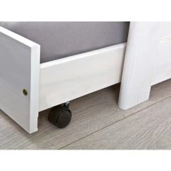 Aktion 🌟 Inter Link Stabiles Sofabett Mit 2 Liegeflächen Funktionsbett Gästebett Leonie Massivholz Weiß 90 X 200 Cm Inkl. 2 Rollroste Kinderbett Kinderzimmer 🔔 -Günstiges Interlink Geschäft unnamed file 361