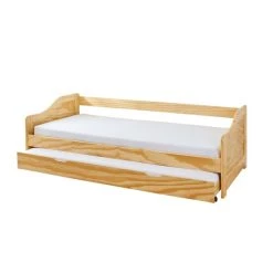 Auslauf 😉 Inter Link Interlink Bett 90x200 Cm Kinderbett Funktionsbett Sofabett Massivholzbett Gästebett Natur 😉 -Günstiges Interlink Geschäft unnamed file 382