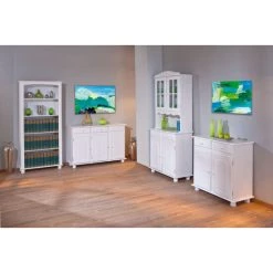 Am billigsten 🤩 Inter Link Vitrine Valencia 2-trg Kiefer Weiss 🤩 -Günstiges Interlink Geschäft unnamed file 391