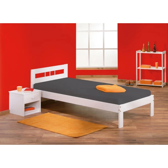 Besorgen 🔥 Inter Link Bett Einzelbett Holzbett Fana Massivholz Weiß 90 X 200 Cm 🎁 5 Besorgen 🔥 Inter Link Bett Einzelbett Holzbett Fana Massivholz Weiß 90 X 200 Cm 🎁 – Bild 3