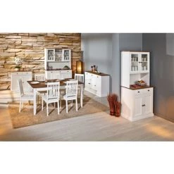 Billig 🔥 Inter Link 2 X Esszimmerstuhl Im Landhausstil Westerland-7.1 Massivholz Weiss Esszimmerstühle Im 2er SET 🔥 -Günstiges Interlink Geschäft unnamed file 467