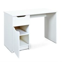 Brandneu 😍 Inter Link Schreibtisch Bürotisch WESTPHALEN Weiss 1 Schublade 1 Tür Homeoffice ✨ -Günstiges Interlink Geschäft unnamed file 469