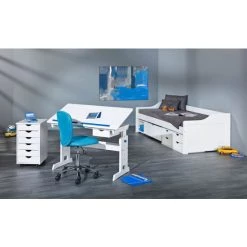 Schlussverkauf ❤️ Inter Link Ergonomischer Kinderschreibtisch Schreibtisch Baru Massivholz Weiss Höhenverstellbar Neigbar 🔥 -Günstiges Interlink Geschäft unnamed file 49