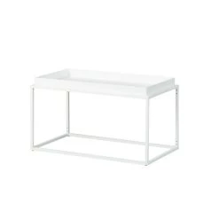 Bestes Angebot 😍 Inter Link Couchtisch Weiss Metall Rechteckig Wohnzimmer In- Und Outdoor Geeignet 🎉