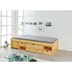 Angebote 😀 Inter Link Funktionsbett CLAAS 90x200cm Farblos Mit Rost 🧨