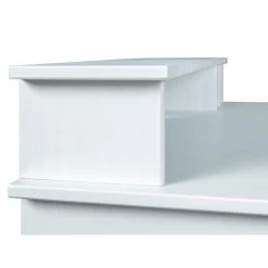 Schlussverkauf ✔️ Inter Link Schreibtisch HILDA Kiefer Massiv Weiss Lackiert 🔔 -Günstiges Interlink Geschäft unnamed file 541