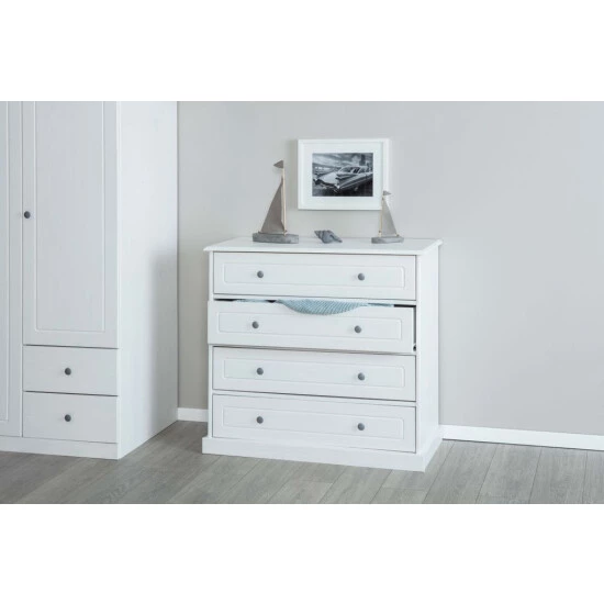 Bester Verkauf 🤩 Inter Link Kommode Marieka K4S Weiss Lackiert 2 Schubladen 👏 4 Bester Verkauf 🤩 Inter Link Kommode Marieka K4S Weiss Lackiert 2 Schubladen 👏 – Bild 2