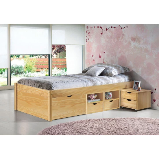 Angebote 😀 Inter Link Funktionsbett CLAAS 90x200cm Farblos Mit Rost 🧨 6 Angebote 😀 Inter Link Funktionsbett CLAAS 90x200cm Farblos Mit Rost 🧨 – Bild 4