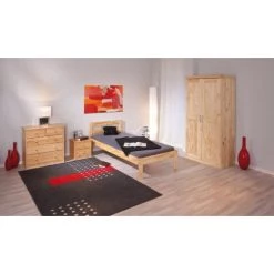 Auslauf 👏 Inter Link Kleiderschrank Schlafzimmerschrank Schlafzimmer Leon Massivholz Natur 2 Türen 😉 -Günstiges Interlink Geschäft unnamed file 632