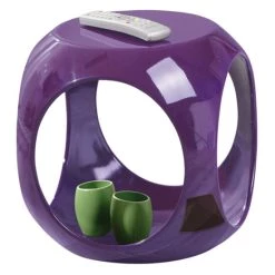 Coupon 👏 Inter Link Beistelltisch Nono Rund Ultra Violet Würfelform 😉