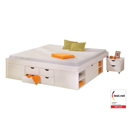 Top 10 ✔️ Inter Link Funktionsbett Stauraumbett Doppelbett Till Massiv Weiß 160 X 200 Cm Inkl. Schubladen Schubkasten Nachtkommode Rost 🎉 3 Top 10 ✔️ Inter Link Funktionsbett Stauraumbett Doppelbett Till Massiv Weiß 160 X 200 Cm Inkl. Schubladen Schubkasten Nachtkommode Rost 🎉