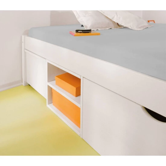 Top 10 ✔️ Inter Link Funktionsbett Stauraumbett Doppelbett Till Massiv Weiß 160 X 200 Cm Inkl. Schubladen Schubkasten Nachtkommode Rost 🎉 8 Top 10 ✔️ Inter Link Funktionsbett Stauraumbett Doppelbett Till Massiv Weiß 160 X 200 Cm Inkl. Schubladen Schubkasten Nachtkommode Rost 🎉 – Bild 6