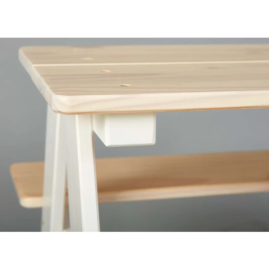 Auslauf 🎉 Inter Link Kindersitzgruppe Sitzbank Kinderzimmer Henning Massivholz Weiss Milkyskin 🎉 6 Auslauf 🎉 Inter Link Kindersitzgruppe Sitzbank Kinderzimmer Henning Massivholz Weiss Milkyskin 🎉 – Bild 4