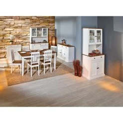 Coupon 👏 Inter Link Kommode Im Landhausstil Westerland 3.2. Massivholz Weiss Sepia Braun 💯 -Günstiges Interlink Geschäft unnamed file 77