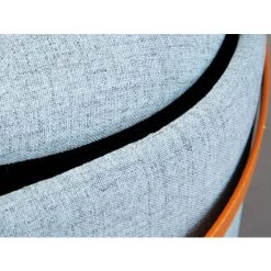 Neu 😀 Inter Link Design Sitzhocker Inkl. Stauraum Hocker Textil Grau Mit Griff PU 🌟 -Günstiges Interlink Geschäft unnamed file 785