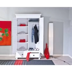 Neu 👍 Inter Link Kleiderschrank Schlafzimmerschrank Schlafzimmer Danz 2 Weiß Massiv 2 Türen 2 Schubladen ❤️ 15 Neu 👍 Inter Link Kleiderschrank Schlafzimmerschrank Schlafzimmer Danz 2 Weiß Massiv 2 Türen 2 Schubladen ❤️ -Günstiges Interlink Geschäft unnamed file 865