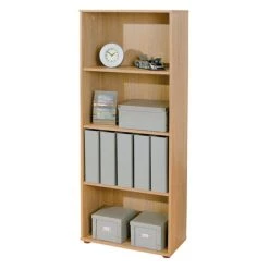 Coupon 🌟 Inter Link Regal Wandregal Bücherregal Buchregal Wohnregal Büroregal Parini 3 Eiche Sonoma Nachbildung 3 Böden 😍