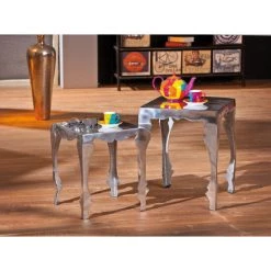 Besorgen ❤️ Inter Link Beistelltisch-Set Solta Aluminium 🎉 -Günstiges Interlink Geschäft unnamed file 881