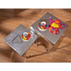 Besorgen ❤️ Inter Link Beistelltisch-Set Solta Aluminium 🎉 -Günstiges Interlink Geschäft unnamed file 883