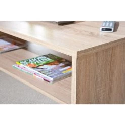 Angebote 🔥 Inter Link Couchtisch Beistelltisch Absoluto Eiche Sonoma Nachbildung MDF 🤩 -Günstiges Interlink Geschäft unnamed file 891