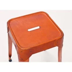 Rabatt 🔔 Inter Link Hocker Reema Metal Kupfer Ledersitz 4er Set 👍 -Günstiges Interlink Geschäft unnamed file 936